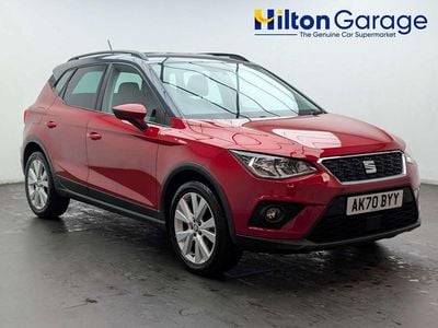 Used Seat Arona SE Technology 95 HP (69 kW) 2020 Red SUV