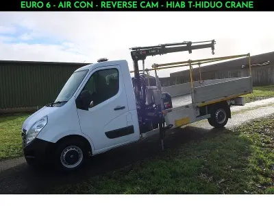 Begagnad Vauxhall Movano 130 HK (95 kW) 2018 Vit Minibuss