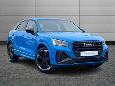 Used Audi Q2 Black Edition 147 HP (108 kW) 2021 Blue SUV