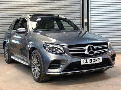 Begagnad Mercedes GLC350 AMG Line Premium 255 HK (187 kW) 2018 Grå Kombi