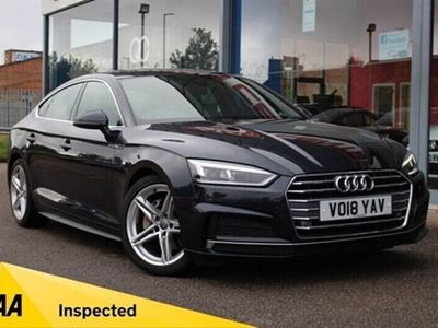 used Audi A5 Sportback (2018/18)S Line 2.0 TDI Ultra 190PS S Tronic auto 5d