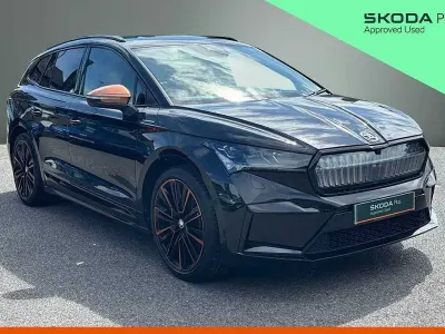Used Skoda Enyaq iV SportLine 110 kW (150 HP) 2022 Black magic pearl effect SUV