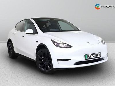 White Used 2022 Tesla Model Y SUV | £24,975 (Fair price)