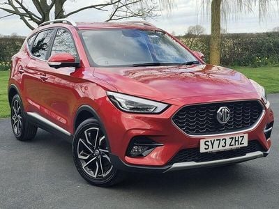 Used MG ZS Exclusive 106 HP (77 kW) 2024 Red SUV