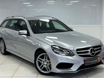 Silver Used 2013 Mercedes E250 AMG Estate | £10,495 (Fair price)