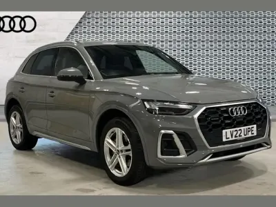 Used Audi Q5 S-Line 265 HP (194 kW) 2022 Grey SUV