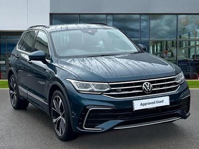 Used VW Tiguan R-line 150 HP (110 kW) 2023 Blue SUV