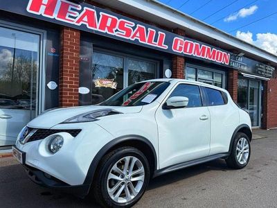 Used Nissan Juke N-Connecta 115 HP (84 kW) 2015 White SUV