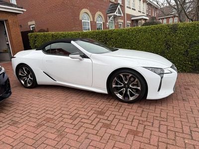 Used Lexus LC 500 Sport Line 2022 White Cabriolet