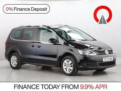 Usado VW Sharan SE 150 HP (110 kW) 2020 Preto Monovolume