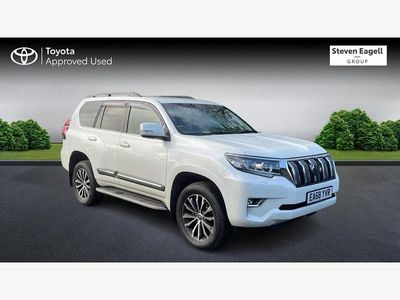 White Used 2018 Toyota Land Cruiser Estate | £42,925 (A bit pricey)