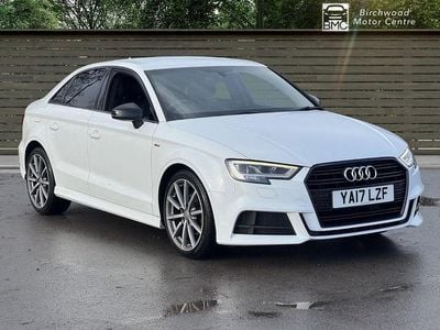 White Used 2017 Audi A3 Black Edition Sedan | £10,900 (Fair price)