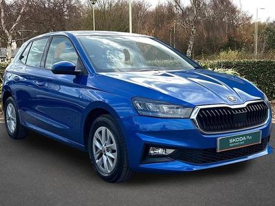 Used Skoda Fabia Comfort 113 HP (83 kW) 2024 Race blue metallic Hatchback