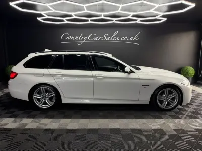 Used BMW 520 M Sport 190 HP (139 kW) 2016 White Estate