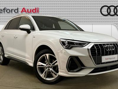 White Used 2023 Audi Q3 S-Line SUV | £24,816 (Fair price)