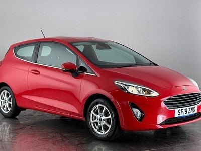 Red Used 2019 Ford Fiesta Zetec Hatchback | £7,600 (Good price)
