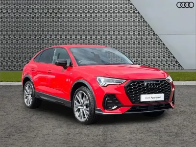 Used Audi Q3 Black Edition 150 HP (110 kW) 2025 Red SUV