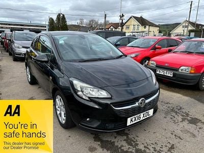Used Vauxhall Corsa 75 HP (55 kW) 2016 Black Hatchback