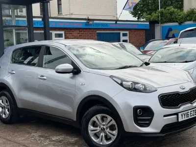 Used Kia Sportage 177 HP (130 kW) 2016 Silver SUV