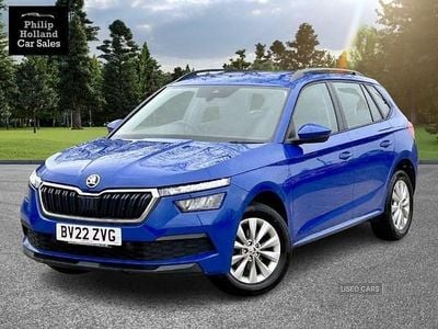 Begagnad Skoda Kamiq 95 HK (69 kW) 2022 Blå SUV