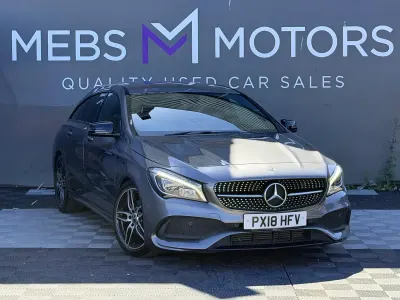 Used Mercedes CLA180 Shooting Brake AMG line 2018 Grey Estate