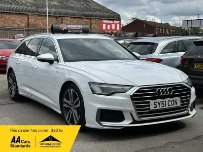 Usado Audi A6 S-Line 204 HP (150 kW) 2019 Branco Carrinha