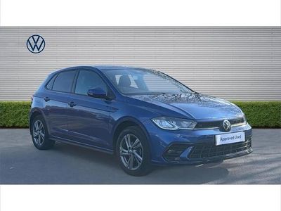 Used VW Polo R-line 95 HP (69 kW) 2022 Blue Hatchback