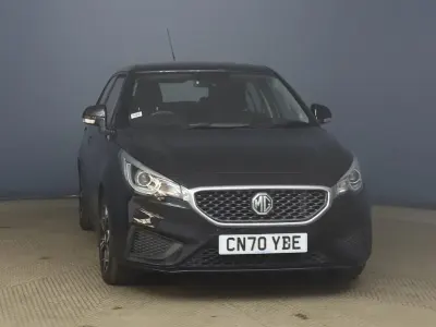 Used MG MG3 Excite 106 HP (77 kW) 2020 Black Hatchback