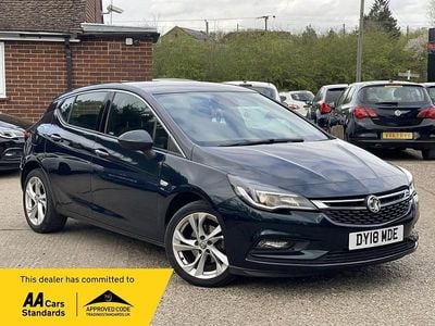 Used Vauxhall Astra SRi 2018 Green Hatchback