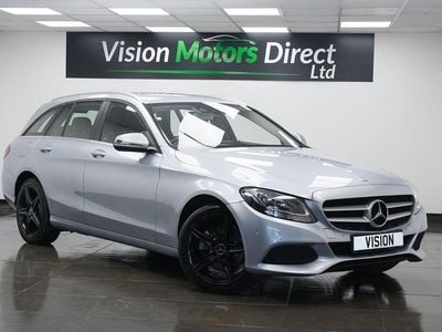 Begagnad Mercedes C220 Executive 2016 Silver Kombi