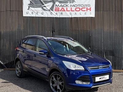 Begagnad Ford Kuga Titanium X 2014 Blå SUV