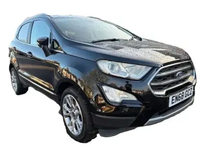 Second-hand Ford Ecosport Titanium 125 CP (91 kW) 2019 Negru SUV
