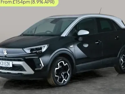 Used Vauxhall Crossland SRi 131 HP (96 kW) 2021 Black SUV