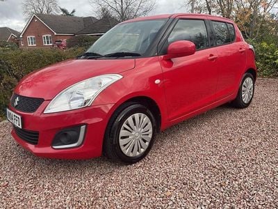 Red Used 2014 Suzuki Swift Hatchback | £3,290 (Fair price)