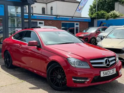 Used Mercedes C180 AMG 2013 Red Coupe