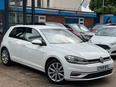 Used VW Golf VII GT 115 HP (84 kW) 2018 White Hatchback