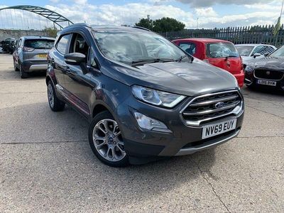 Used Ford Ecosport Titanium 125 HP (91 kW) 2019 Grey SUV