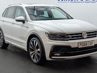 Used VW Tiguan R-line 150 HP (110 kW) 2018 White SUV