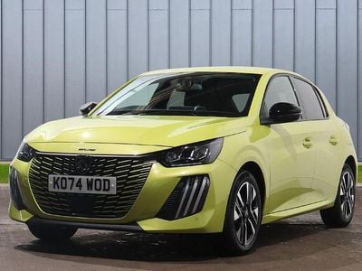 Used Peugeot 208 Allure 99 HP (72 kW) 2025 Yellow Hatchback