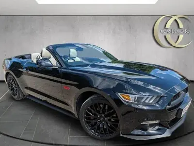Used Ford Mustang GT Convertible 416 HP (305 kW) 2016 Black Cabriolet