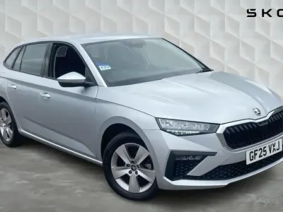 Used Skoda Scala SE 115 HP (84 kW) 2025 Brilliant silver metallic Hatchback