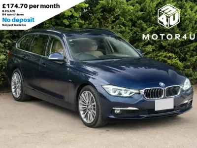 Used BMW 320 Luxury Line 2016 Blue Estate