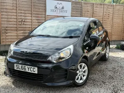 Used Kia Rio 2016 Black Hatchback