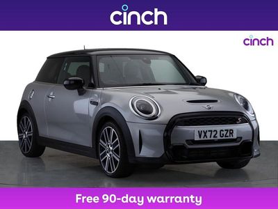 Silver Used 2022 Mini Cooper S Exclusive Hatchback | £19,669 (Fair price)