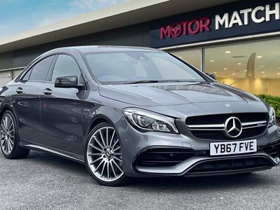 used Mercedes CLA45 AMG CLA Class 2.0Coupe SpdS DCT 4MATIC Euro 6 (s/s) 4dr Saloon