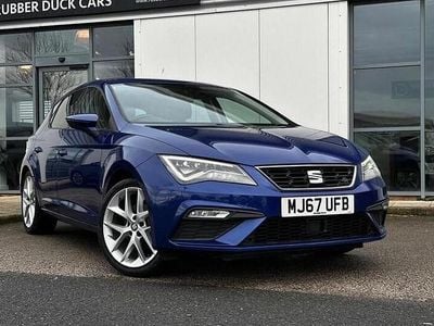 Used Seat Leon FR 125 HP (91 kW) 2017 Blue Hatchback