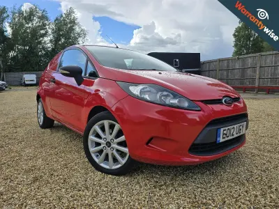Used Ford Fiesta 2012 Red Van