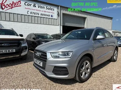 Used Audi Q3 Design 177 HP (130 kW) 2015 Silver SUV