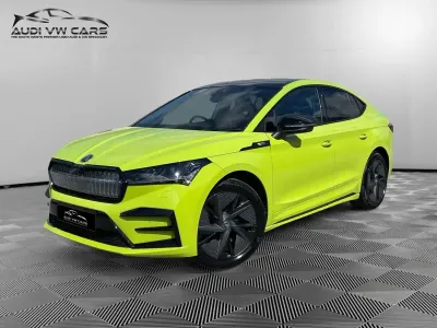 Used Skoda Enyaq iV vRS 219 kW (299 HP) 2023 Green SUV