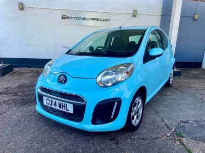 Used Citroën C1 2014 Blue Hatchback